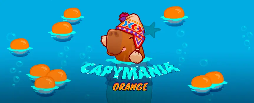 Slots.lv offers the Capymania Orange scratchcard, the instant win game with wins of up to 100,000x your bet! Play today and see if you can hit it big!