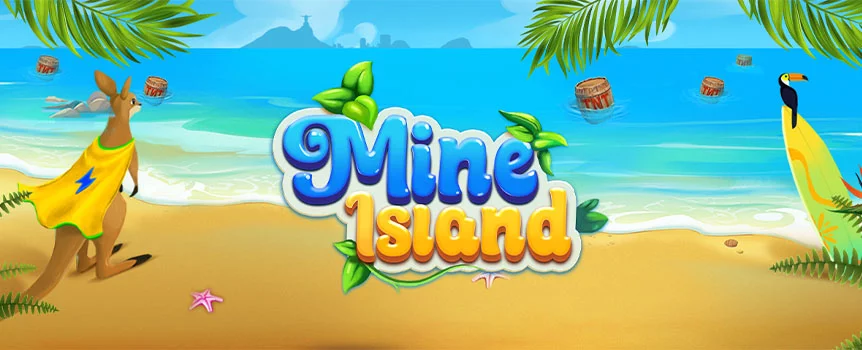 Mine Island at Slots.lv promises a tropical treasure trove of wins, where kangaroo leaps can land you a lush 15x Multiplier in a sun-kissed gaming paradise