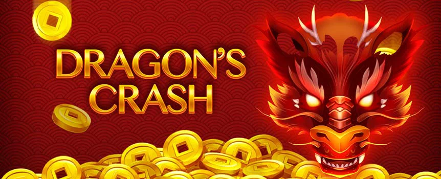 The crash game Dragon’s Crash lets you test your mettle and collect as many gold coins as you dare before the dragon awakens and burns the winnings.